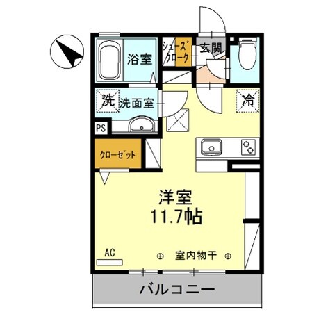 Ｄ-ｒｏｏｍＢｕｓｉｎｅｓｓ花垣の物件間取画像